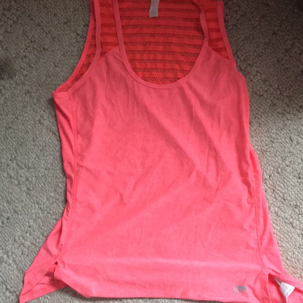 Pink athletic top